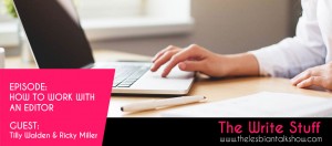 working with an editor